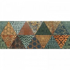 Декор глянцевая Goldgreen B 75x30 10мм  зеленый Tubadzin