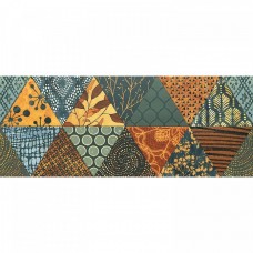 Декор глянцевая Goldgreen A 75x30 10мм  зеленый Tubadzin