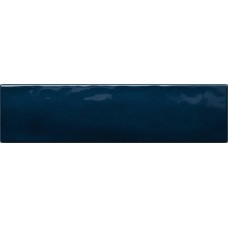 Керамическая плитка глянцевая Masovia Blu Marino B Gloss Str 30x8 10мм  синий Tubadzin