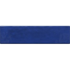 Керамическая плитка глянцевая Masovia Cobalto B gloss STR 30x8 10мм  синий Tubadzin