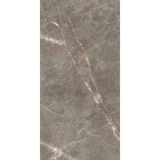 Керамогранит глянцевая Shinestone Grey Mat Ret 120x60 8мм  серый Tubadzin
