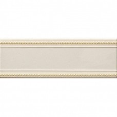 Бордюр глянцевая Lirica Crema Listello 30x10 9мм  бежевый Vallelunga