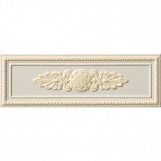 Декор глянцевая Lirica Crema Decoro Cornice 30x10 9мм  бежевый Vallelunga