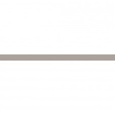 Бордюр матовая Colibri Copr. Grigio Matt. 25x1 9мм  серый Vallelunga