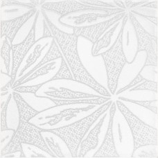 Декор матовая Soffio 6001069 Dec. Lif Bianco 15x15 8мм  белый Vallelunga