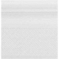 Бордюр матовая Soffio 6001054 Alzata Bianco 15x15 8мм  белый Vallelunga