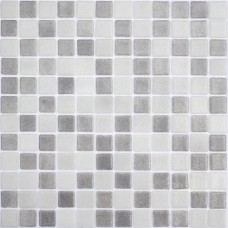 Мозаика глянцевая Antislip Antid. №100/514/515 (2.5x2.5) 32x32 10мм  серый Vidrepur