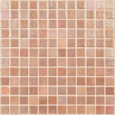Мозаика глянцевая Shell 559 Beige (2.5x2.5) 32x32 4мм  бежевый Vidrepur