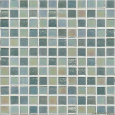 Мозаика глянцевая Shell Mix Green 553/554 (2.5x2.5) 32x32 10мм  зеленый Vidrepur