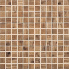 Мозаика матовая Wood №4201 32x32 10мм  коричневый Vidrepur