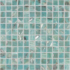 Мозаика глянцевая Oasis Turquoise №7103 (2.5x2.5) 32x32 4мм  голубой Vidrepur