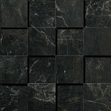 Декор матовая Marvel Pro ADQB Noir St.Laurent Mosaico 3D 30x30 10мм  черный Atlas Concorde