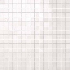 Мозаика лаппатированная Marvel ASMC Moon Mosaico Lappato 30x30 10мм  белый Atlas Concorde