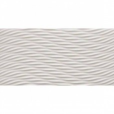 Керамическая плитка матовая 3D Wall 8DWM Twist White Matt 80x40 9мм  белый Atlas Concorde