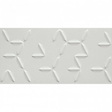 Керамическая плитка матовая 3D Wall 8DWF Flake White Matt 80x40 8.5мм  белый Atlas Concorde