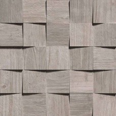 Мозаика матовая Axi AMV1 Silver Fir Mosaico 3D 35x35 10мм  серый Atlas Concorde