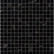 Мозаика глянцевая Marvel Dream 9MQK Black Atlantis Mosaic Q 31x31 8мм  черный Atlas Concorde