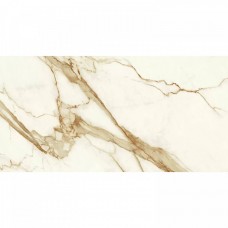 Керамогранит сатинированная Marvel Shine A7H5 Calacatta Imperiale Silk 150x75 9мм  бежевый Atlas Concorde