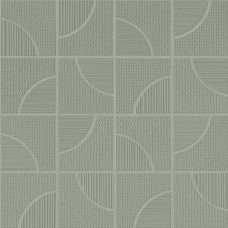 Мозаика матовая Aplomb A6SN Lichen Mosaico Arch 32x32 8.5мм  зеленый Atlas Concorde