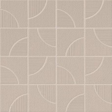 Мозаика матовая Aplomb A6SM Canvas Mosaico Arch 32x32 8.5мм  коричневый Atlas Concorde