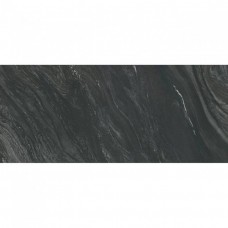 Керамогранит сатинированная Marvel Diva AX80 Black Tempest Silk 278x120 6мм  черный Atlas Concorde