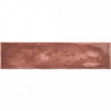 Керамическая плитка глянцевая Fez Burdeos 30x8 8.4мм  красный Vilar Albaro