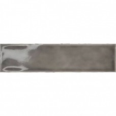 Керамическая плитка глянцевая Fez Plata 30x8 8.4мм  серый Vilar Albaro