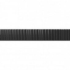Керамическая плитка глянцевая Tokyo Black Brillo 30x5 8.4мм  черный Vilar Albaro