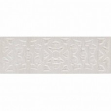Бордюр матовая Deja Vu K941361 White Damask 30x10 9мм  бежевый Vitra