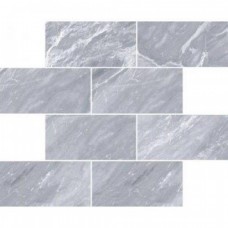 Мозаика лаппатированная Marmori K9466508LPR1VTE0 Кирпичная Кладка Дымчатый серый (7x14) 36x29 9мм  Vitra