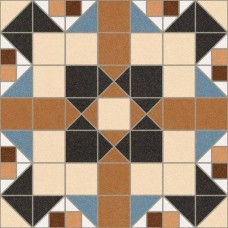 Декор матовая Barnet Merton Marron 140 32x32 9мм  черный Vives