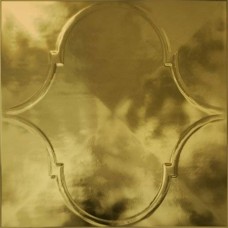 Декор глянцевая Etnia Pashtun Oro 20x20 7.6мм  золотой Vives