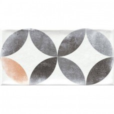 Декор глянцевая Etnia Amhara Multicolor 20x10 7.5мм  белый Vives