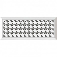 Декор глянцевая Gran Mugat Artigas Grafito 50x20 11мм  черный Vives