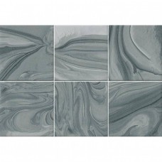 Декор глянцевая Hanami Mankai Turquesa 34x23 9.1мм  серый Vives