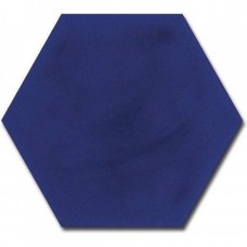 Керамогранит матовая Zero 4B3G Hexagono Figuli Blue 17x15 8.2мм  синий Vives