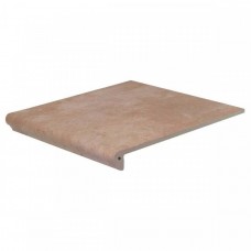 Ступень клинкерная плитка матовая Atrium 243166514/WKS31150 S Cotto Florentiner-Stufe 32x31 9.5мм  бежевый Westerwalder