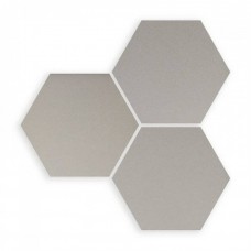 Керамогранит матовая Six Hexa Grey 16x14 8мм  серый WOW