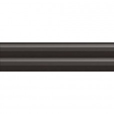 Керамическая плитка матовая Stripes 108926 Graphite Matt 30x8 9мм  черный WOW