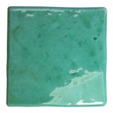 Керамогранит глянцевая Roots 128207 S Turques Gloss 11x11 10мм  бирюзовый WOW