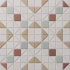Керамогранит матовая Tesserae 127402 Like Grana 28x28 8.5мм  бежевый WOW