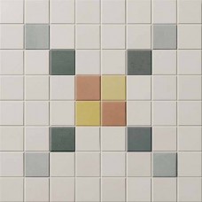 Керамогранит матовая Tesserae 127394 Play All Fruti 28x28 8.5мм  бежевый WOW