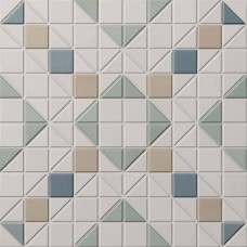 Керамогранит матовая Tesserae 127404 Like Marino 28x28 8.5мм  бежевый WOW