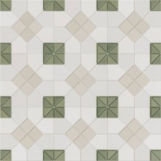 Керамогранит матовая Tesserae 127935 Suit Moss 28x28 8.5мм  серый WOW