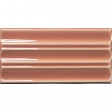 Керамическая плитка глянцевая Fayenza 127290 Belt Coral 13x6 11.5мм  оранжевый WOW