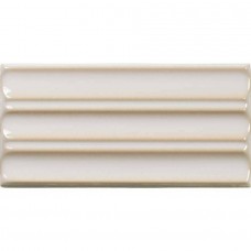 Керамическая плитка глянцевая Fayenza 127293 Belt Deep White 13x6 11.5мм  белый WOW