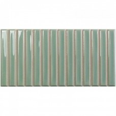 Керамическая плитка глянцевая Sweet Bars Fern 25x13 8.5мм зеленый WOW Керамическая плитка глянцевая Sweet Bars Fern 25x13 8.5мм зеленый WOW
