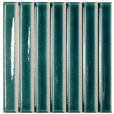 Керамогранит глянцевая Sweet Bars 130054 Teal Gloss 12x12 8.5мм  бирюзовый WOW