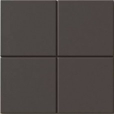 Керамогранит матовая Raster 131363 Grid M Basalt 15x15 8.5мм  коричневый WOW