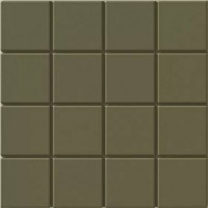 Керамогранит матовая Raster 131367 Grid S Moss 15x15 8.5мм  зеленый WOW